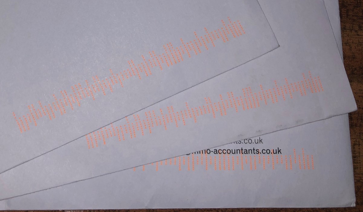 4-State Bar Code used on envelopes